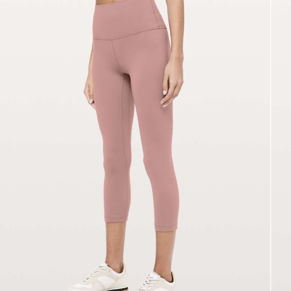 Lululemon Align Crop *21" Spanish Rose